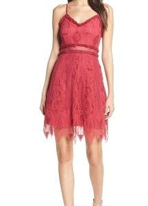 NWT FOXIEDOX xs red mini dress